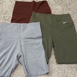 Nike biker shorts bundle